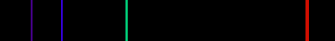 Emissionslinien von Wasserstoff