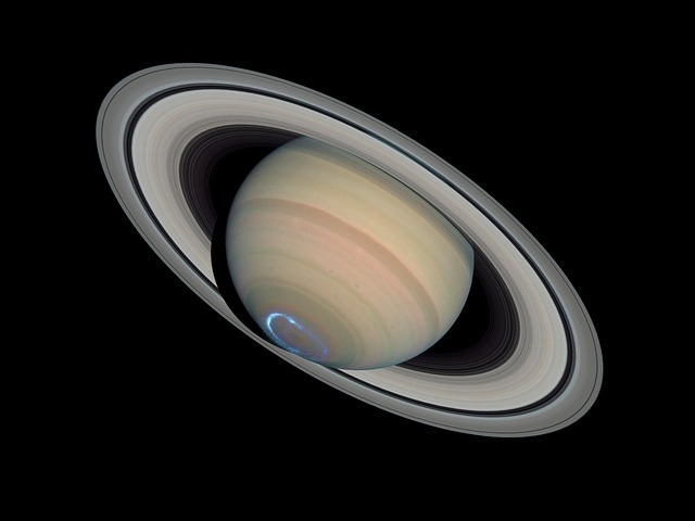 Spektakuläres Beobachtungsobjekt: Planet Saturn mit seinem Ringsystem